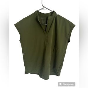 Figs Rafaela Oversized Scrub Top DARK OLIVE - xxs